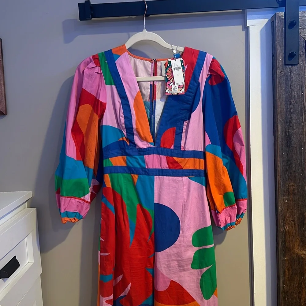 Farm Rio Colorful Jumpsuit - Picture 1 of 5